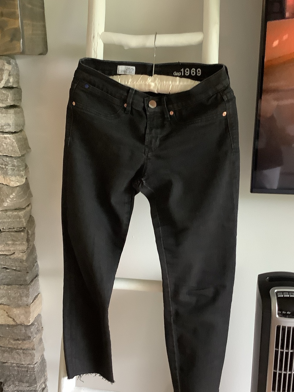 GAP 1969 Black Skinny Jeans - Women's